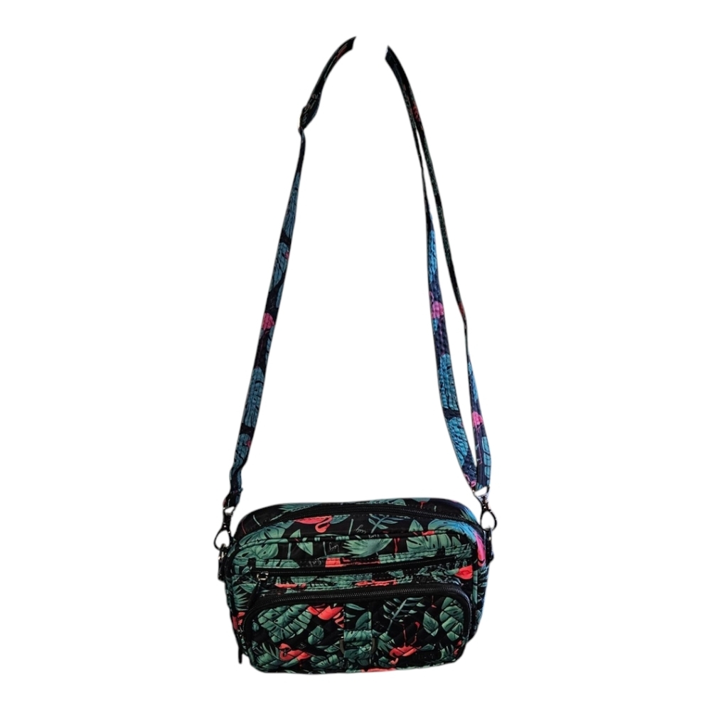 Lug Carousel Floral Crossbody Bag